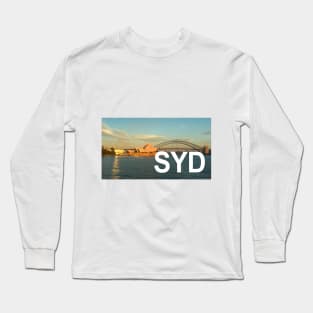 Sydney Harbour bridge and opera House Long Sleeve T-Shirt